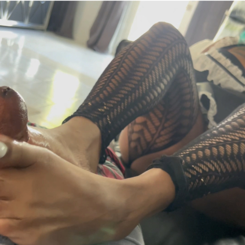 Jane The Maid: Footjob